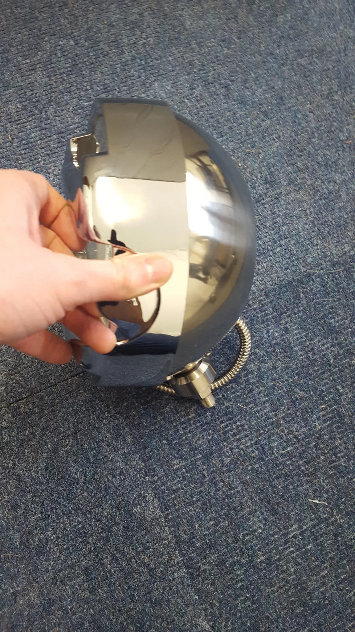 Stainless Steel Spot Lamp, 8" Suitable for Jeeps  4 x 4 Vehicles