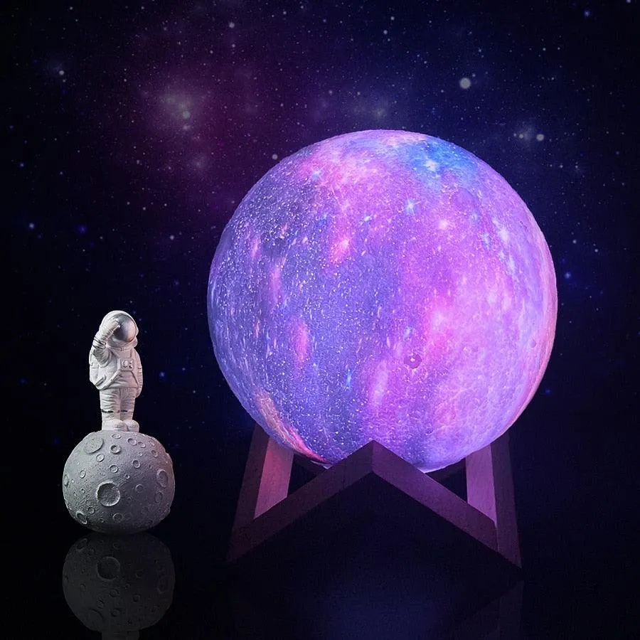 Star Moon Rechargeable Touch Night Lamps