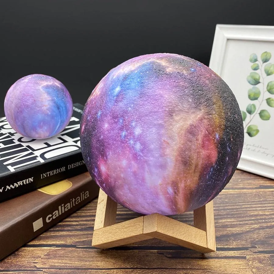 Star Moon Rechargeable Touch Night Lamps