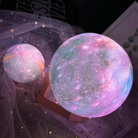 Star Moon Rechargeable Touch Night Lamps