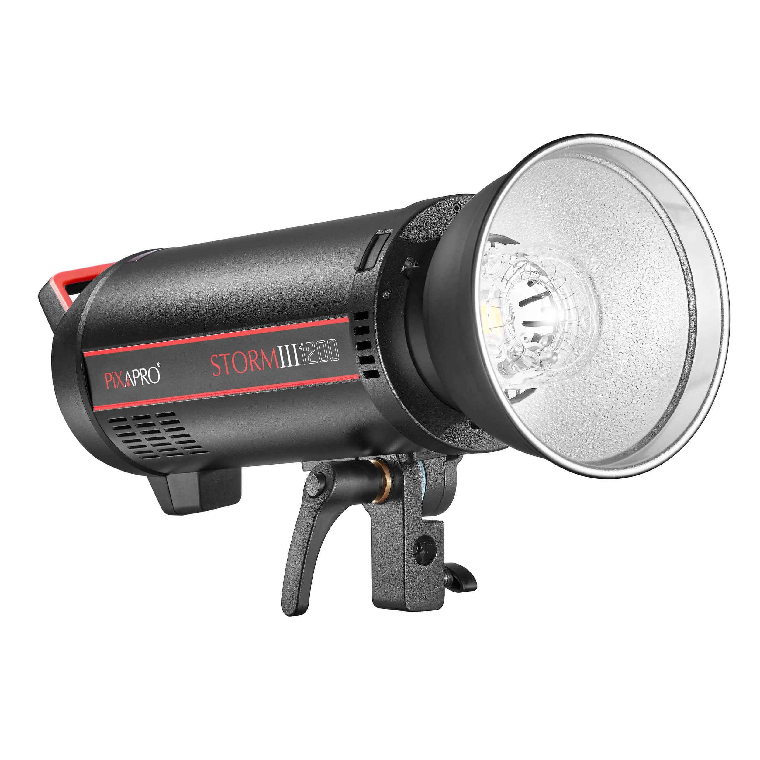STORM1200III High-Speed Flash Light Twin Kit with Umbrella & Softbox (QT1200 III)