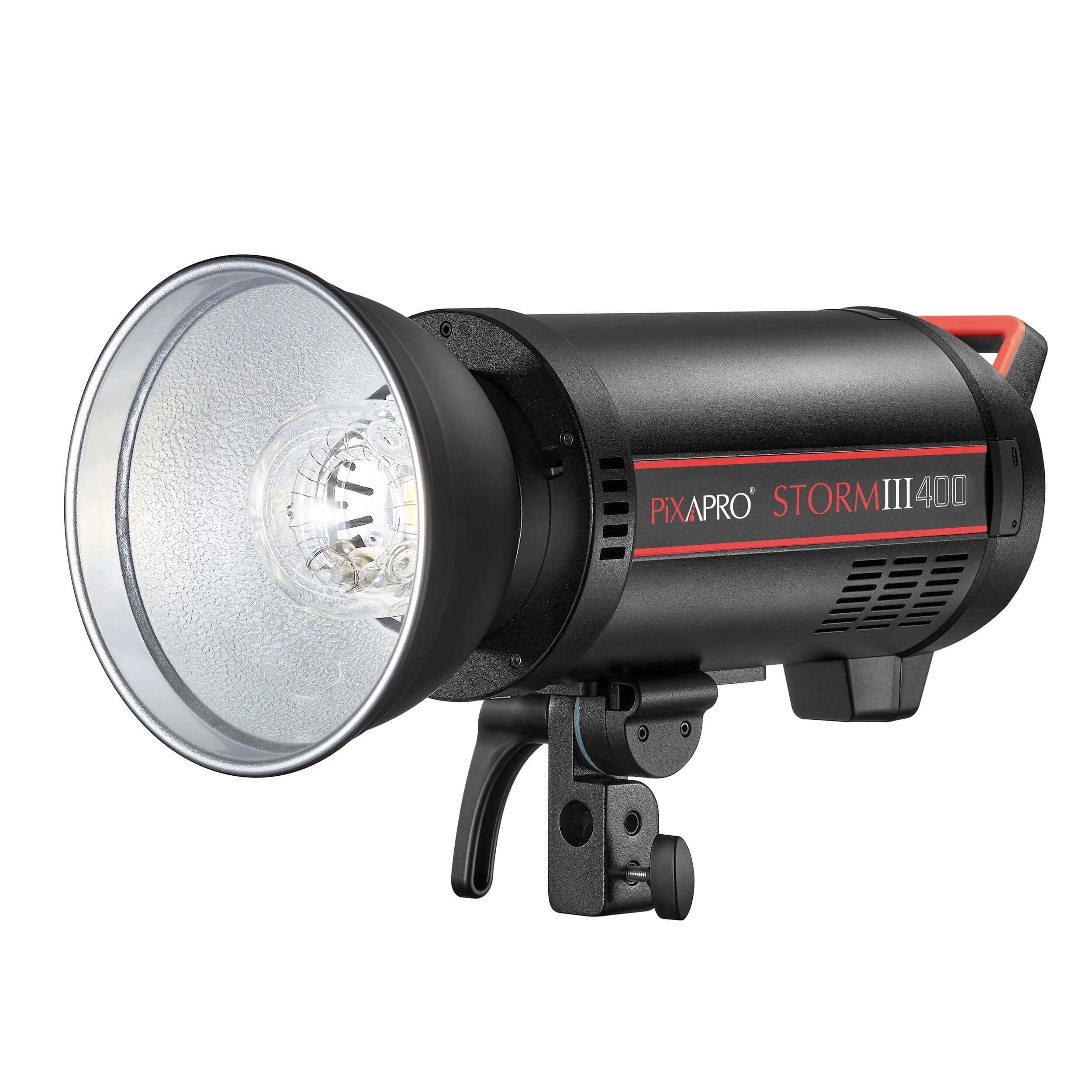 STORM400 MKIII Double Flash Kit Umbrella & Softbox By PixaPro - CLEARANCE