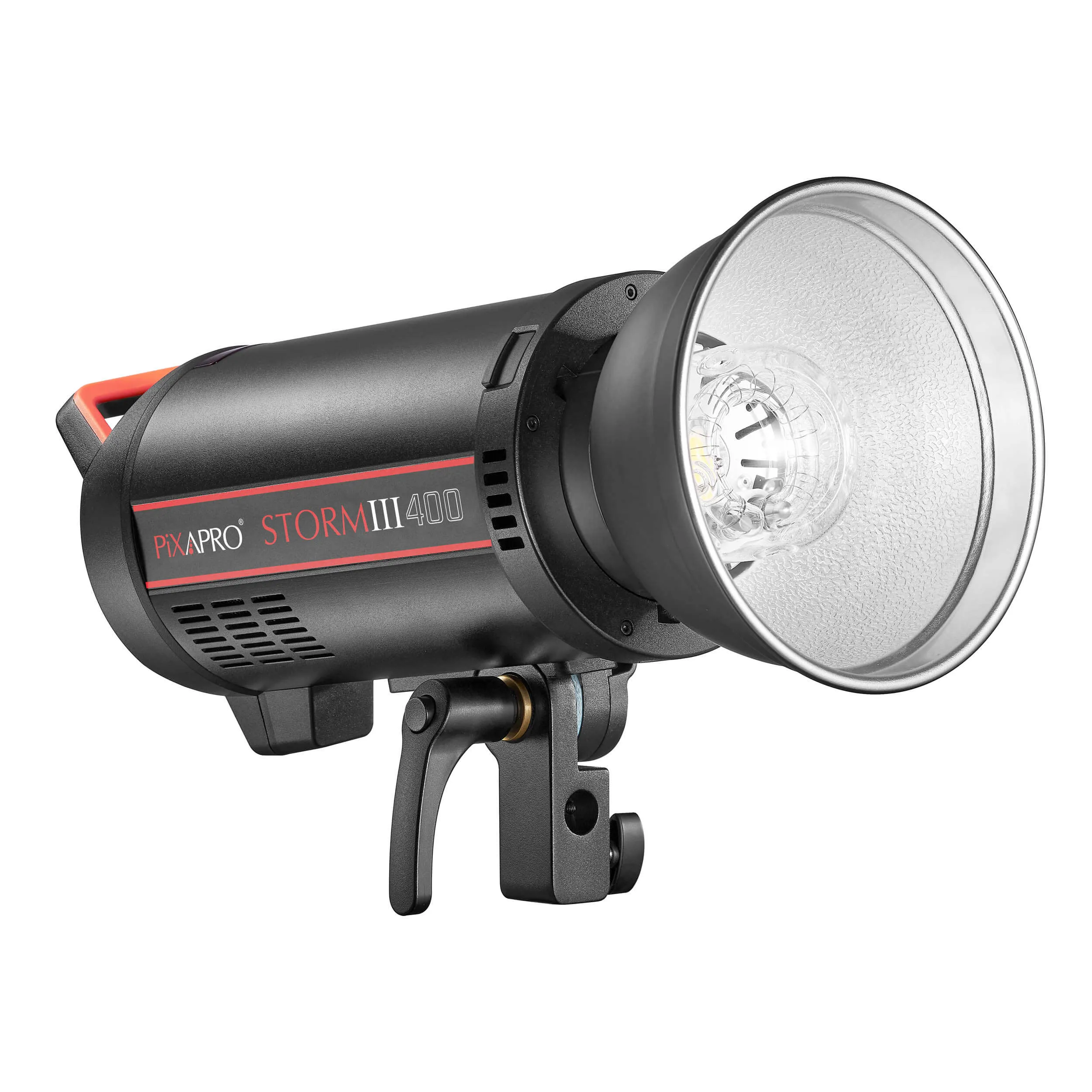STORM400 MKIII Double Flash Kit Umbrella & Softbox By PixaPro - CLEARANCE