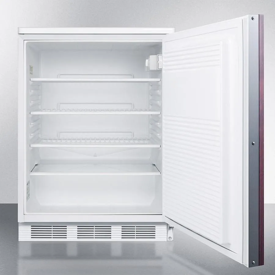 Summit FF7LWBIIF 24" Wide Built-in All-refrigerator (panel Not Included)