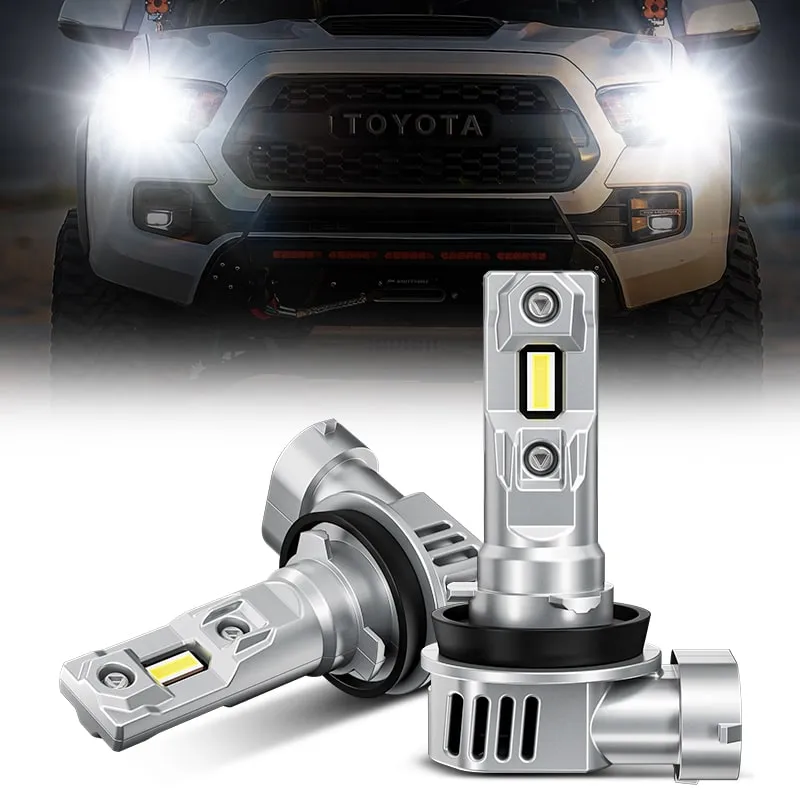 SUPAREE H11/H8 LED Bulbs 30W Halogen Replacement for 2016-Later Toyota Tacoma