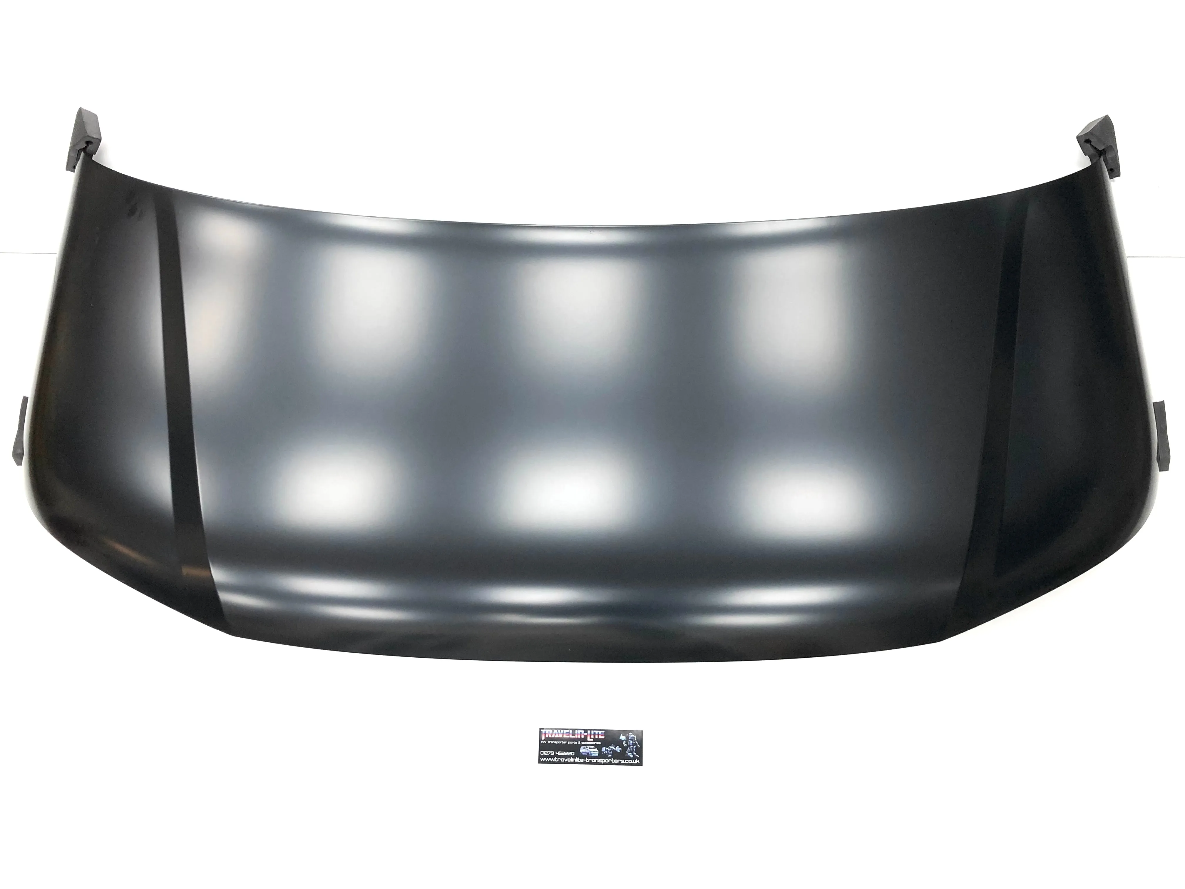 T5 To T5.1 Commercial Premium Facelift Kit Satin Black Bumper (OE Headlights Upgraded Bulbs)