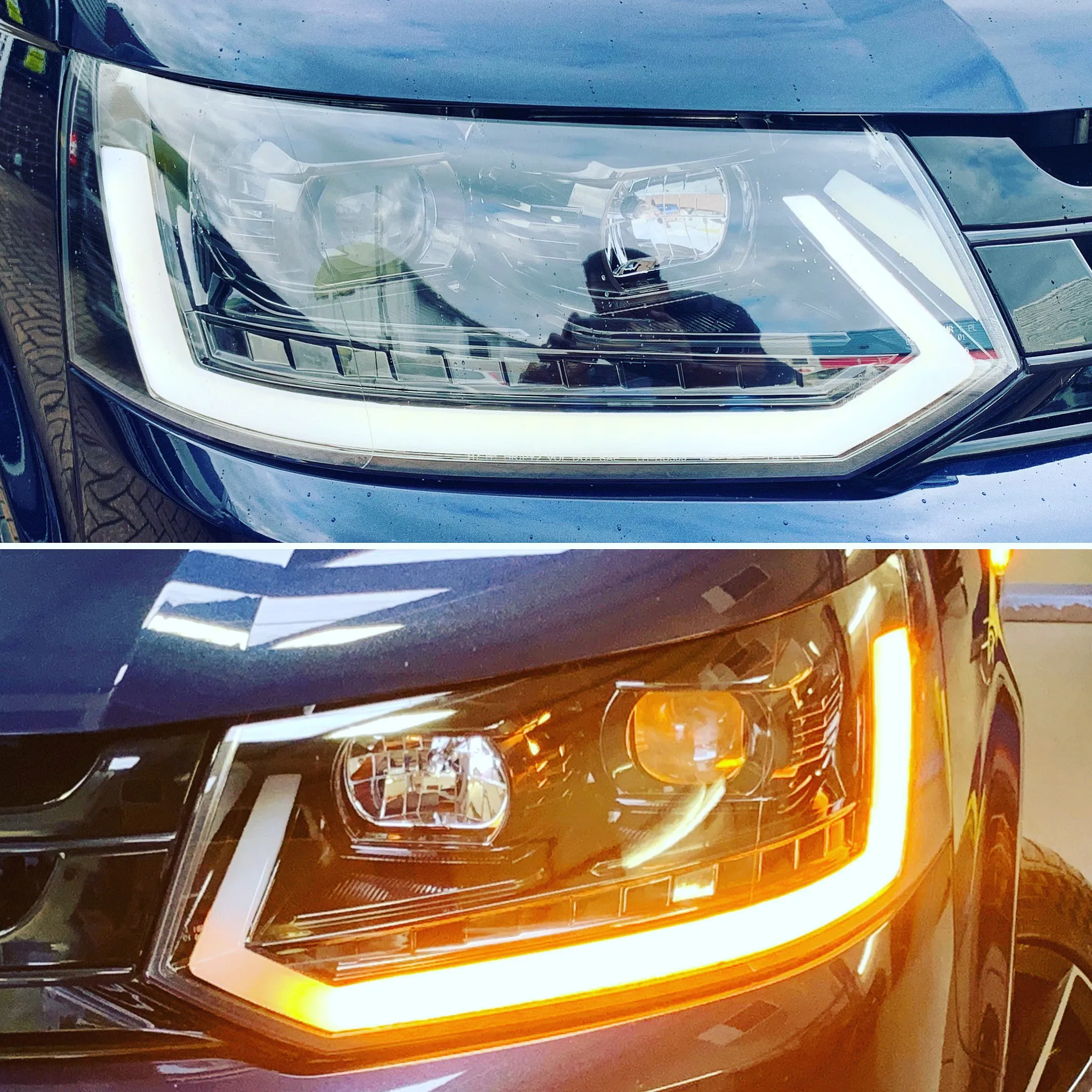 T5 To T5.1 Premium facelift kit (With power fold mirrors, front panel, bumper reinforcement)