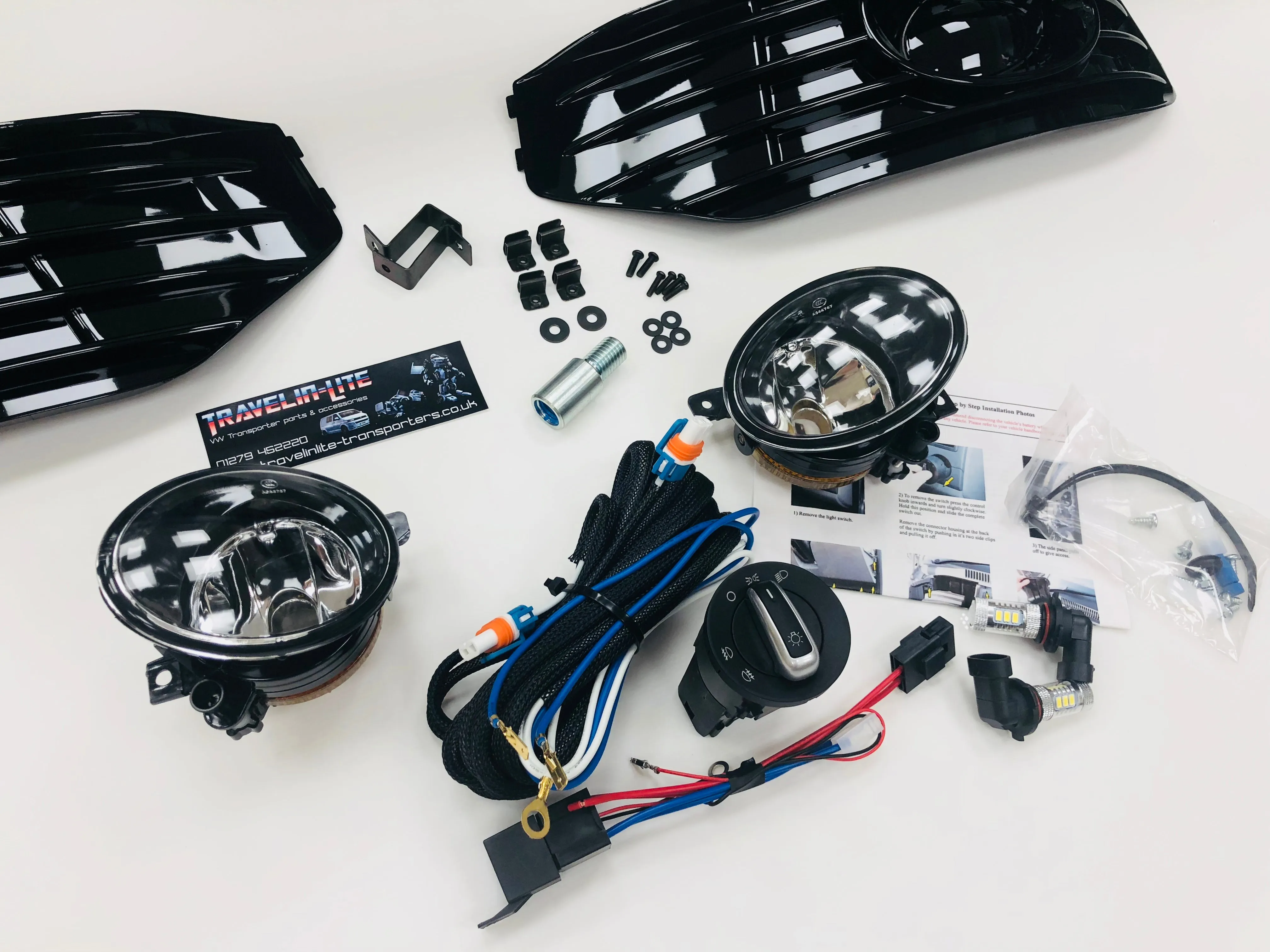 T5 To T5.1 Premium facelift kit (With power fold mirrors, front panel, bumper reinforcement)