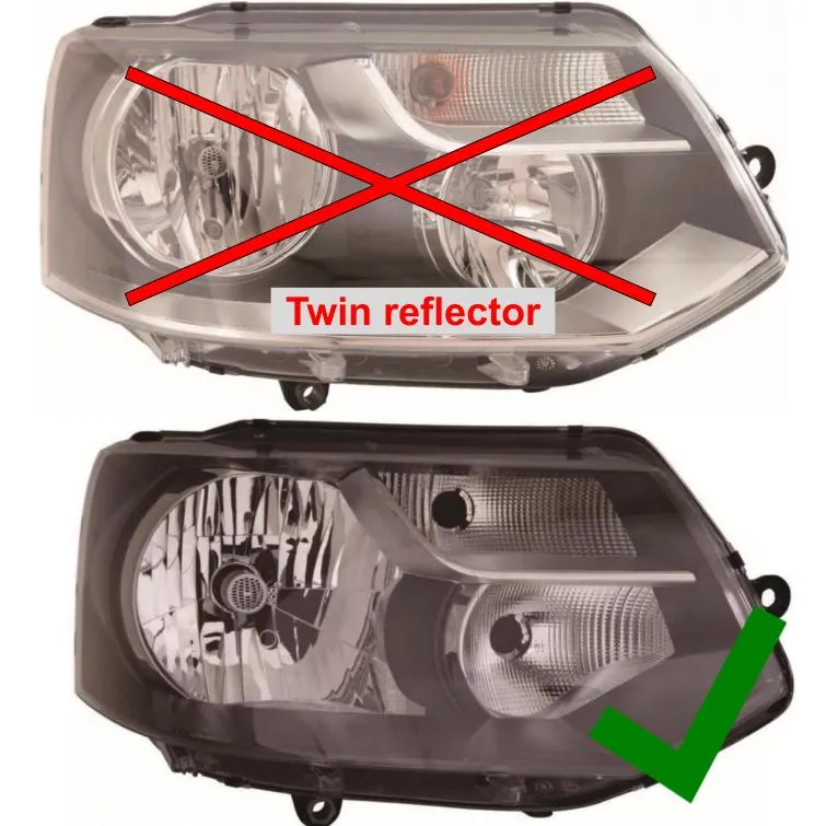T5.1 Facelift Headlight Bulbs Upgrade Kit (2010-2015) Osram Night Breaker 200