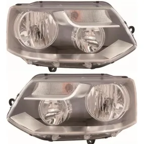 T5.1 Twin Reflector Headlights TYC OE Type E marked (pair)