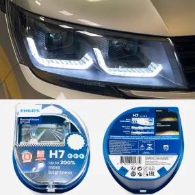 T6.1 LED DRL Headlights Black Edition (With Philips Racing vision bulbs)
