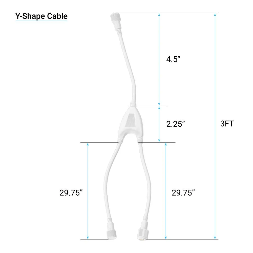 T8 LED Freezer/Cooler Tube - 6ft 40W 5000k - V Shape Clear 4800 Lumens - Rebate Eligible