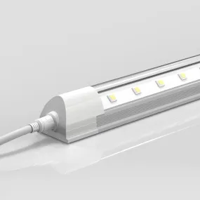 T8 LED Freezer/Cooler Tube - 6ft 40W 5000k - V Shape Clear 4800 Lumens - Rebate Eligible