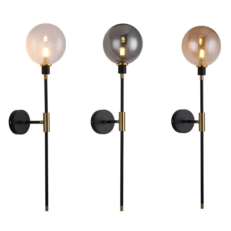 The Shadow - Modern Wall Light Glass Ball Led Nordic Aisle Corridor
