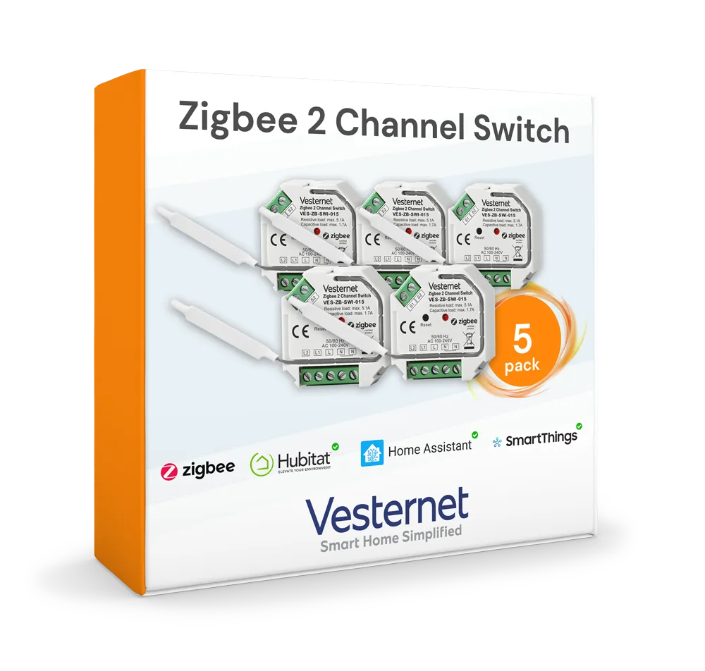 Vesternet Zigbee 2 Channel Switch