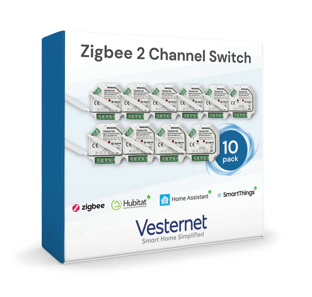 Vesternet Zigbee 2 Channel Switch