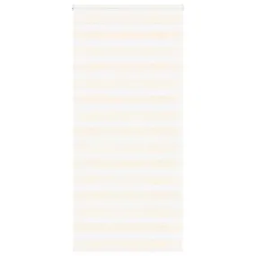 vidaXL Zebra Blind Marble Beige 105x200 cm Fabric Width 100.9 cm Polyester