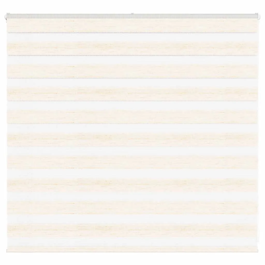 vidaXL Zebra Blind Marble Beige 160x100 cm Fabric Width 155.9 cm Polyester