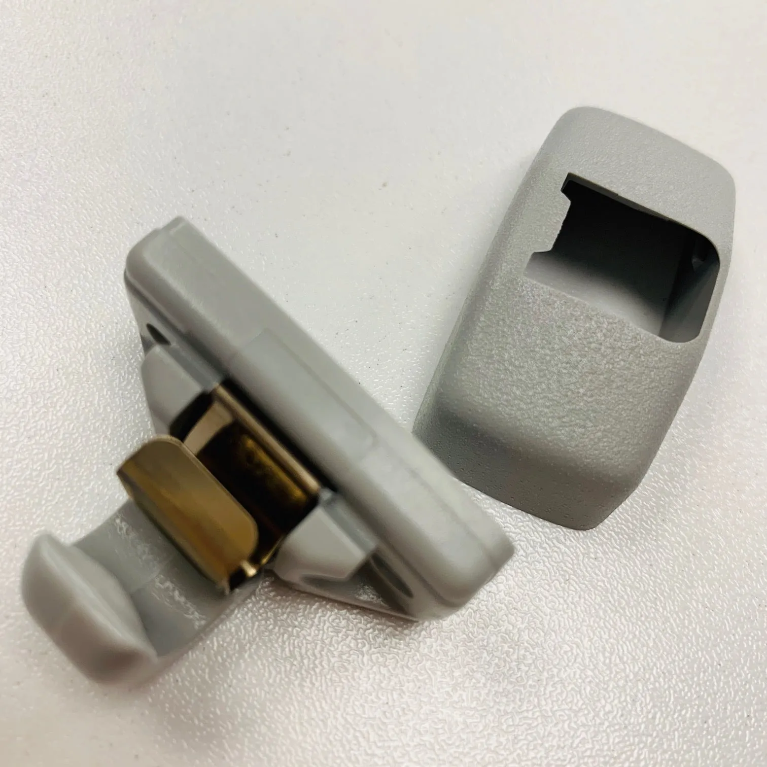 VW Transporter Sun Visor Clip & Cover T4 T5 T5.1 T6 Genuine VW Part NEW