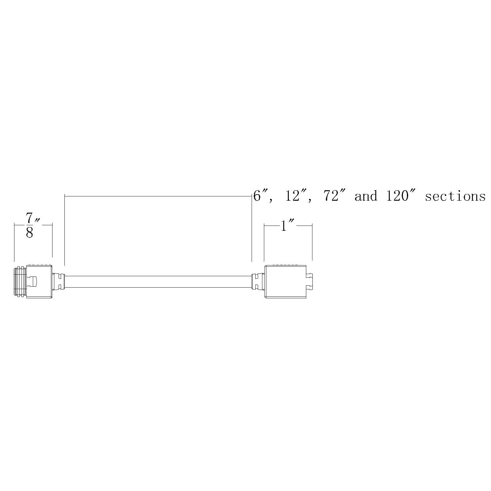 WAC T24-OD1-2 InvisiLED® Outdoor Pro  Connectors