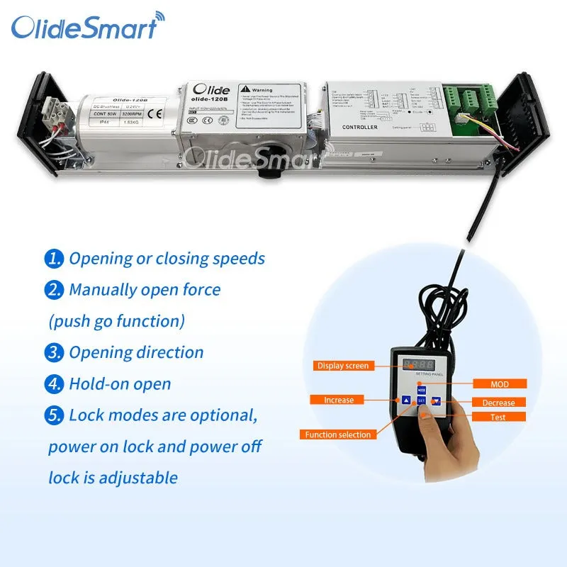 Washroom Automatic Swing Door Operator with Special Room Switches, Commercial Electric Door Opener