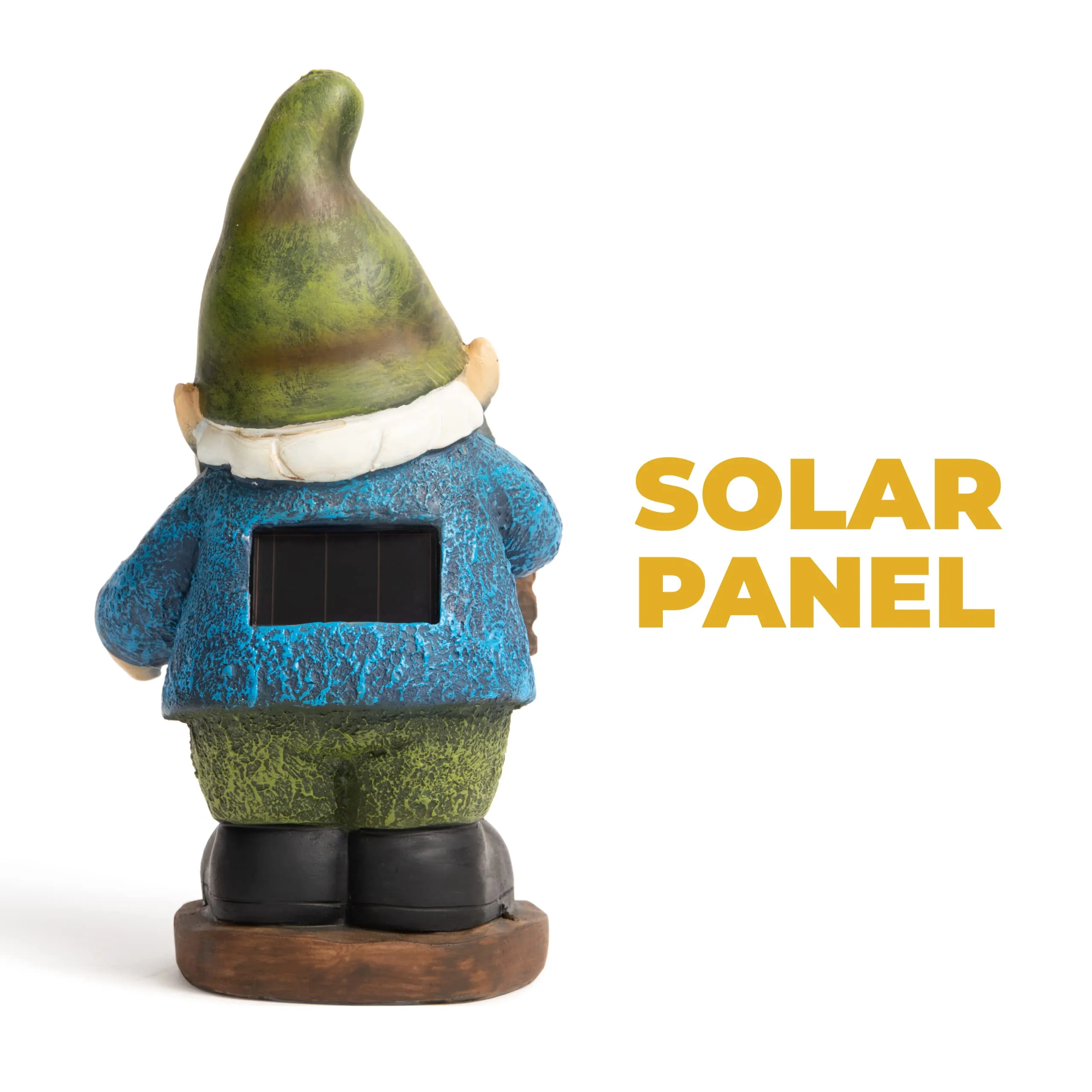 Welcome Gnome Solar Powered Outdoor LED Garden