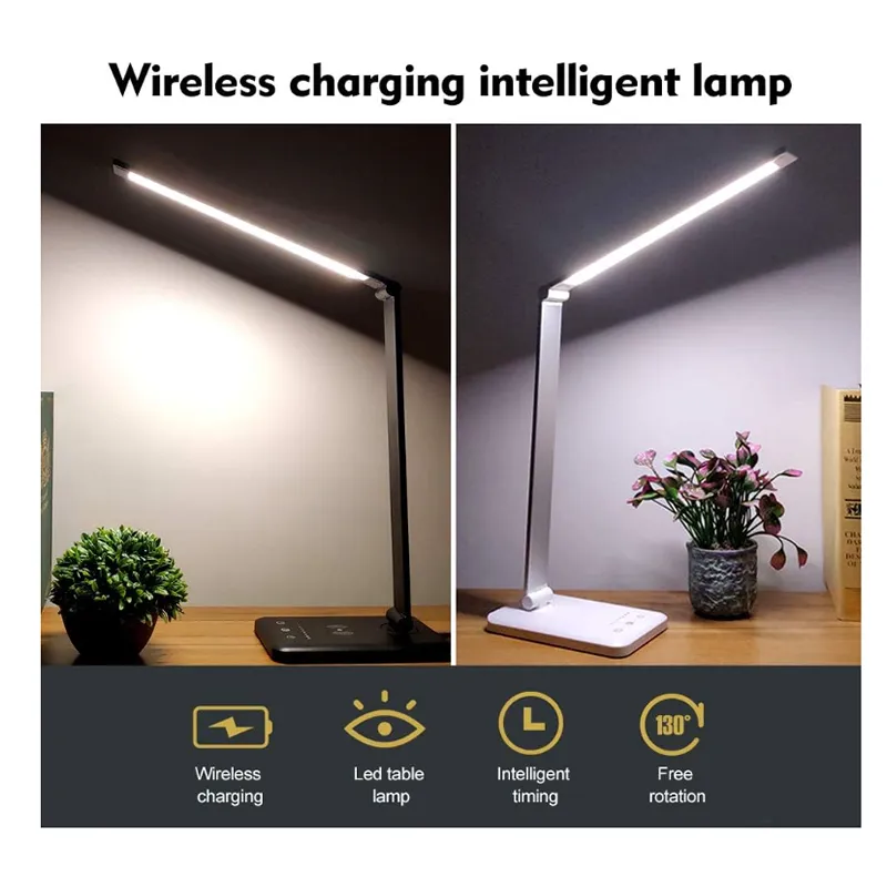Wireless Charging Multifunctional Foldable Led Table Lamp 01000947