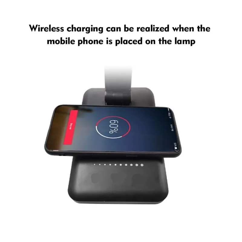 Wireless Charging Multifunctional Foldable Led Table Lamp 01000947
