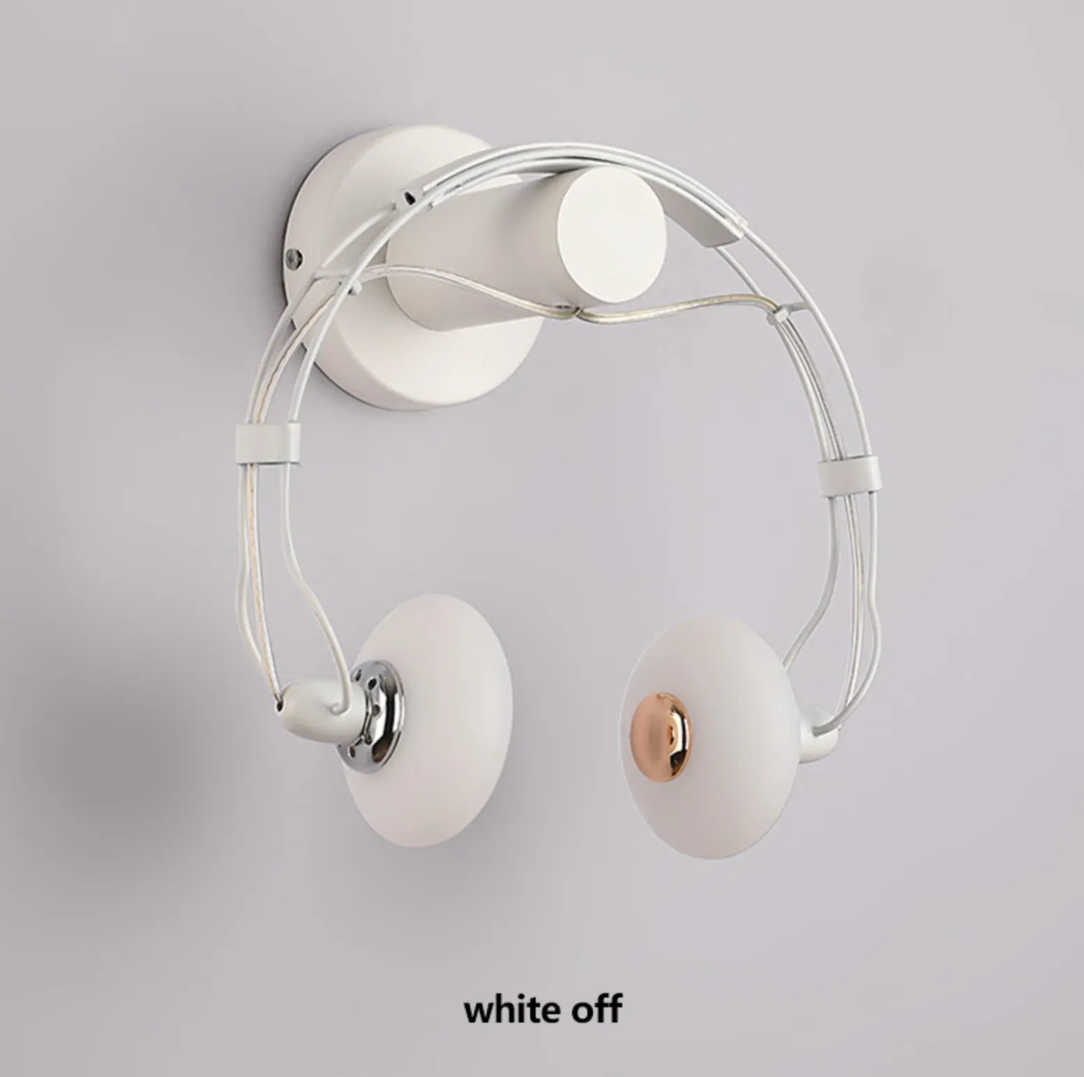WON Creative Wall Lamps Earphone Shape Lighting