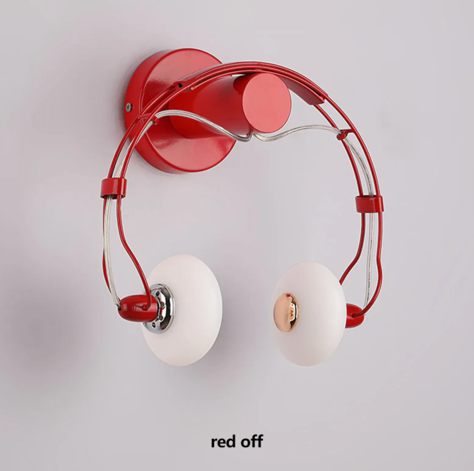 WON Creative Wall Lamps Earphone Shape Lighting