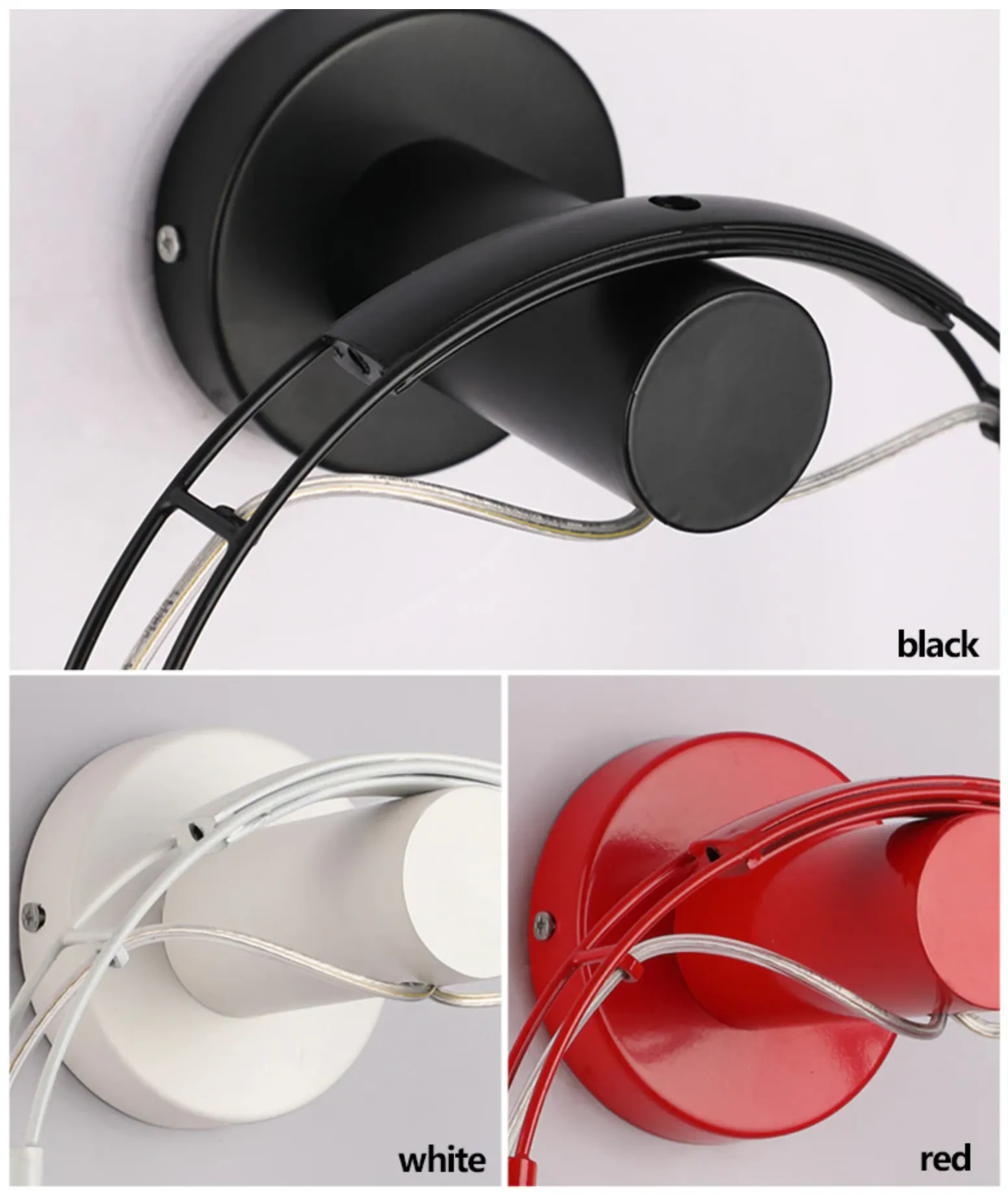 WON Creative Wall Lamps Earphone Shape Lighting