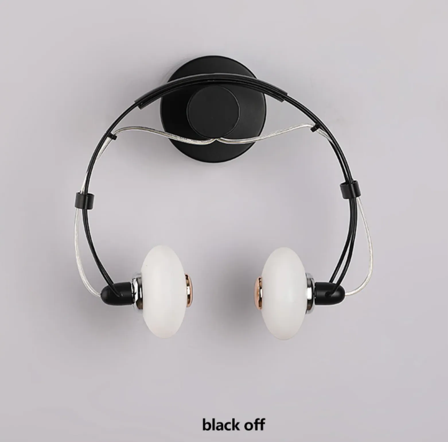 WON Creative Wall Lamps Earphone Shape Lighting
