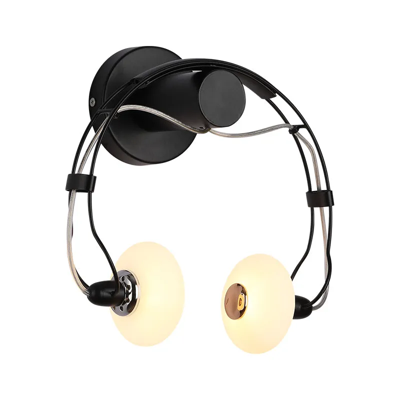 WON Creative Wall Lamps Earphone Shape Lighting
