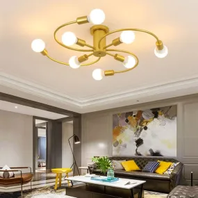 XC Kongkang Modern Iron Ceiling Chandelier for Indoor Lighting