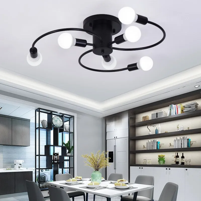 XC Kongkang Modern Iron Ceiling Chandelier for Indoor Lighting