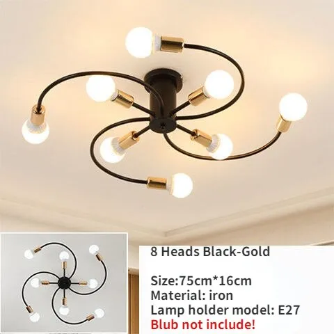 XC Kongkang Modern Iron Ceiling Chandelier for Indoor Lighting