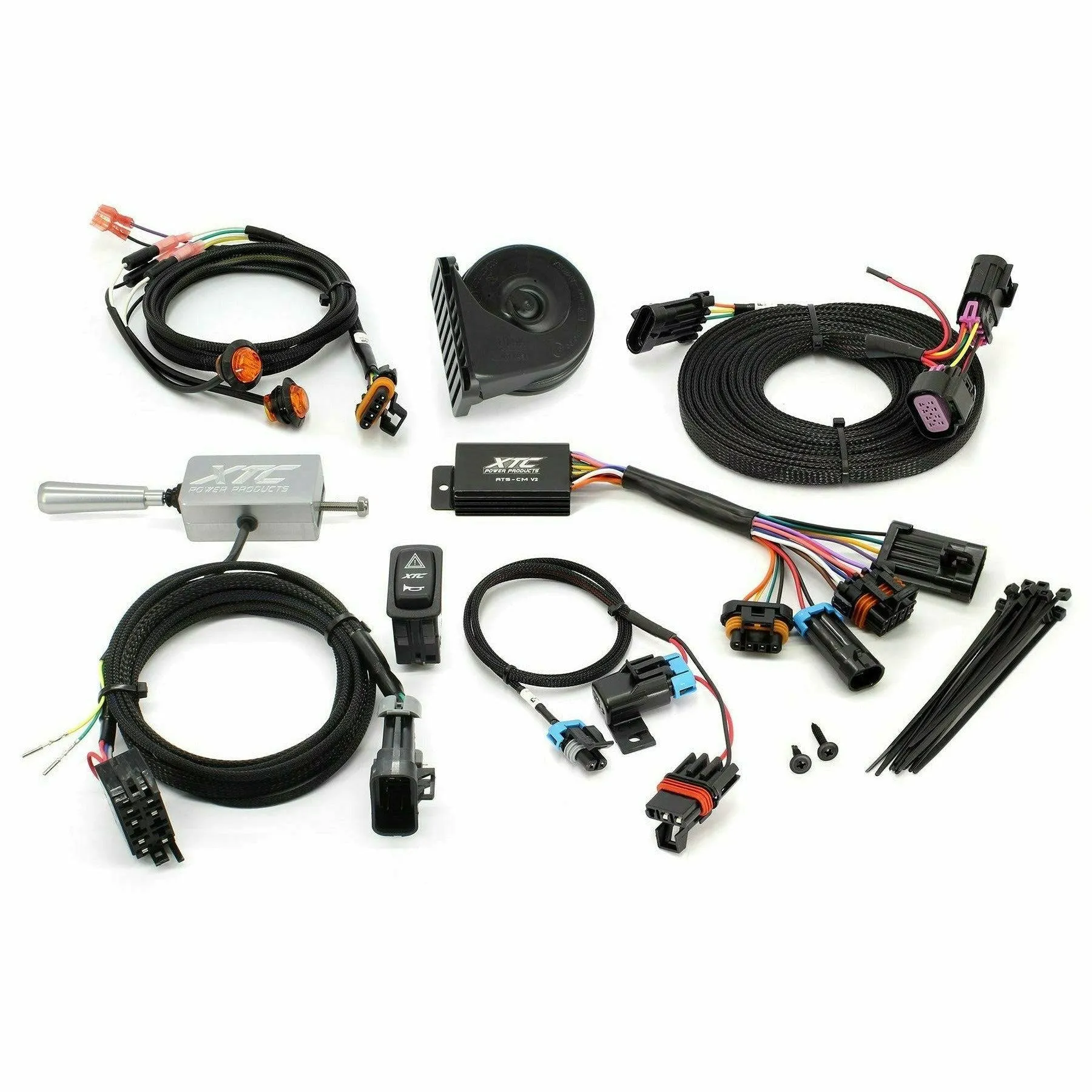 XTC Polaris Ranger XP 1000 w/Ride Command (2019 ) Self Canceling Turn Signal System with Billet Lever