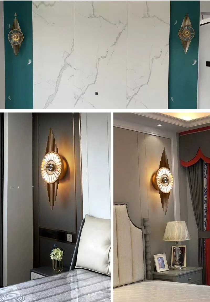 YLK Adar High-quality Creative design modern sconce lighting gold