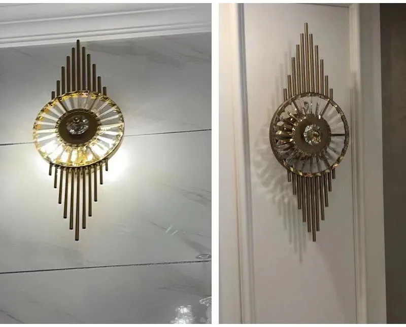 YLK Adar High-quality Creative design modern sconce lighting gold