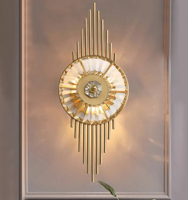 YLK Adar High-quality Creative design modern sconce lighting gold