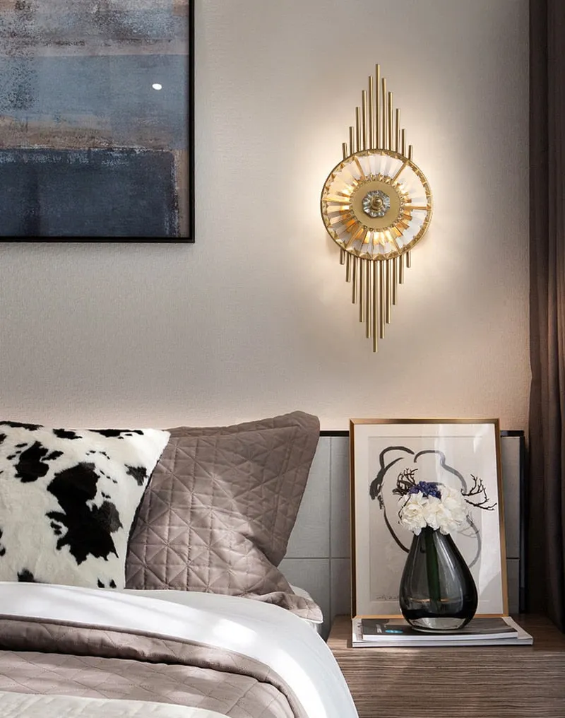 YLK Adar High-quality Creative design modern sconce lighting gold