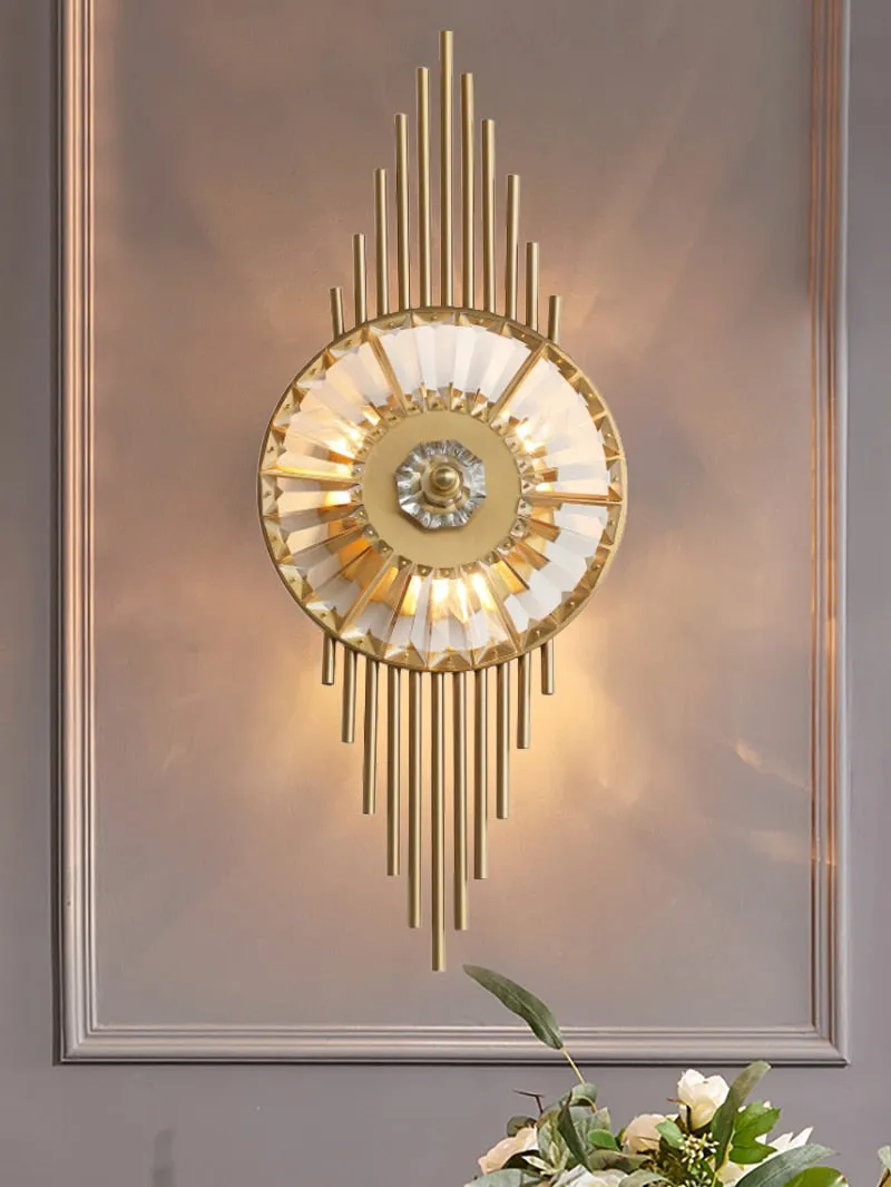 YLK Adar High-quality Creative design modern sconce lighting gold