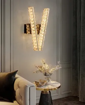 YLK V - Design crystal sconce creative modern wall lamp