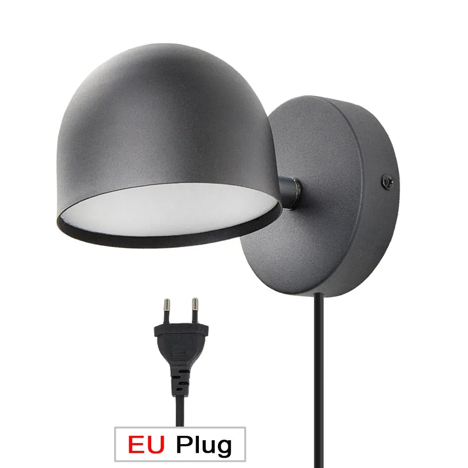YoE 9W Smart Touch Stepless Dimming Wall Light 350° Rotatable