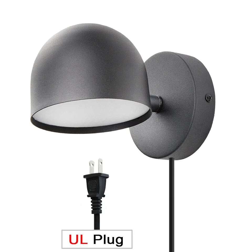 YoE 9W Smart Touch Stepless Dimming Wall Light 350° Rotatable