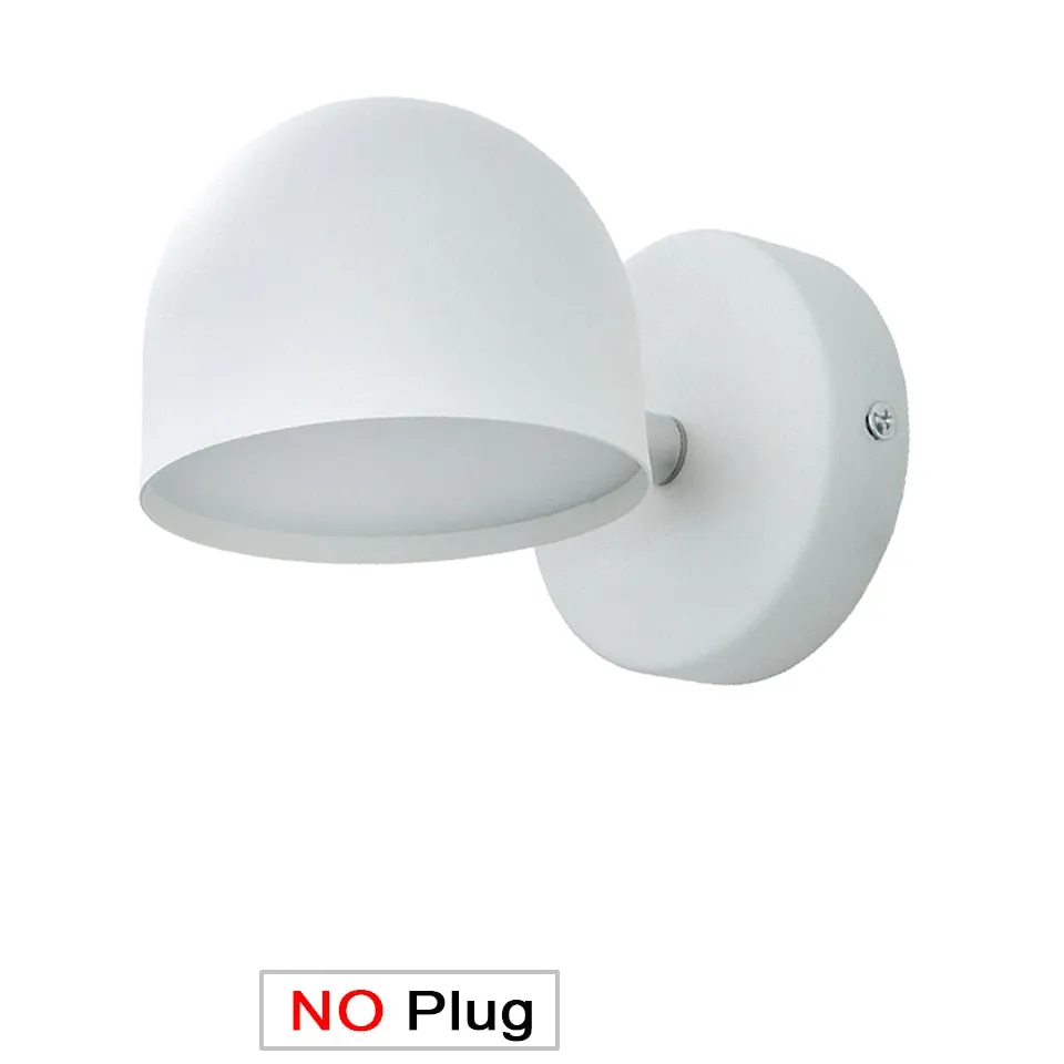 YoE 9W Smart Touch Stepless Dimming Wall Light 350° Rotatable