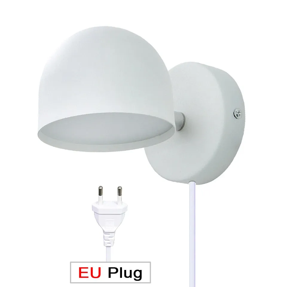 YoE 9W Smart Touch Stepless Dimming Wall Light 350° Rotatable