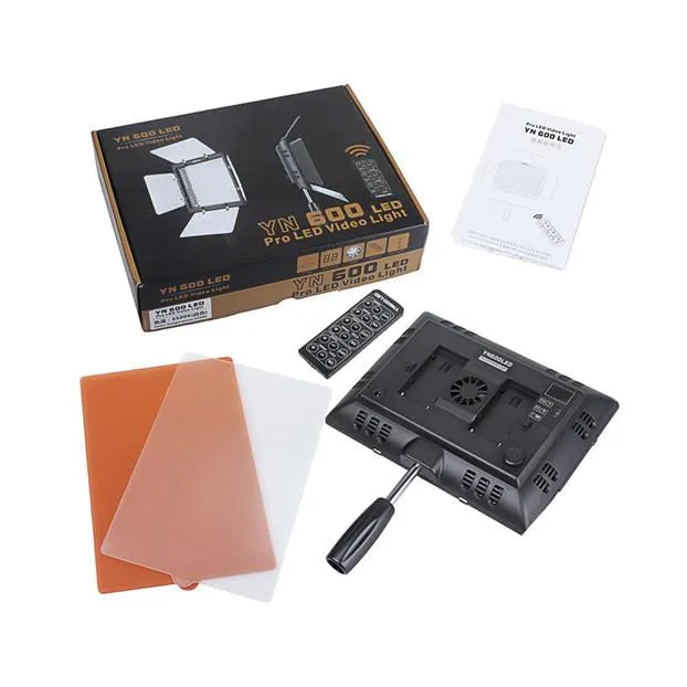Adjustable Color Temperature Yongnuo YN600Lii Video LED Light Panel